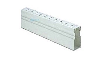 Deck-O-Drain 10' Pool Deck Drainage System | 10/Case | Gray | 2811012