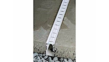 Deck-O-Drain 10' Pool Deck Drainage System | 10/Case | Gray | 2811012