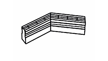 Deck-O-Drain 45 Degree Bend | Tan | 2812213