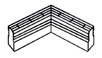 Deck-O-Drain 90 Degree Bend | White | 2812111