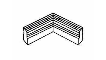 Deck-O-Drain 90 Degree Bend | Tan | 2812113