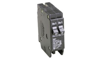 BD2015 CUTLER HAMMER DUAL BREAKER 1 POLE 20/15 AMP