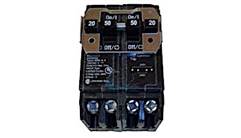 Cutler Hammer BR Circuit Breaker 2 Pole 20/50Amp | BQ220250