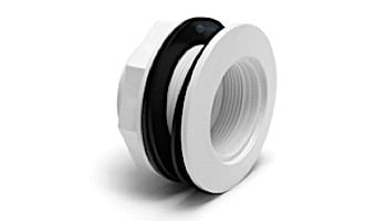 SR Smith Lens Housing Fiberglass Wall Fitting 1.5" PVC | White | LNS-2A