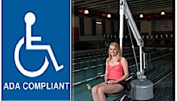 Aqua Creek Revolution Pool Lift with Anchor ADA Compliant | F-700RL