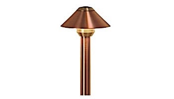 FX Luminaire | BellaDonna Incandescent Path Light with 12" Riser | Sedona Brown | 20W  | 223137