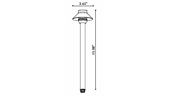 FX Luminaire | SaguaroPetite Copper 20 Watt Pathlight | SP-20-12R-CU | 223630