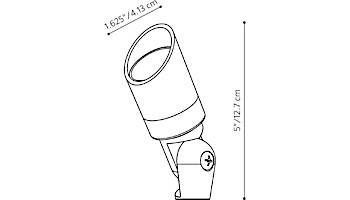 FX Luminaire | MetalloPesante® Black Wrinkle | MP-20-BF | 223202