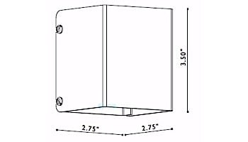 FX Luminaire TraveCasa® 20 Watt Incandescent Down Light | Copper | TC-20-CU | 222020