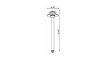 FX Luminaire | PezzoForte Copper 20 Watt Pathlight | PF-20-12R-CU | 226230