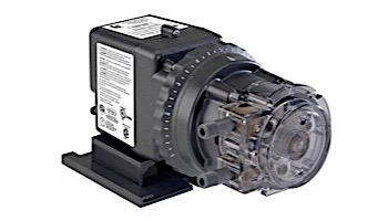 Stenner Classic Series 45MHP2 Pump | Single Head Adjustable Output | 3GPD 120V 60Hz USA .25" White 100PSI | 45MJH1A1STAA