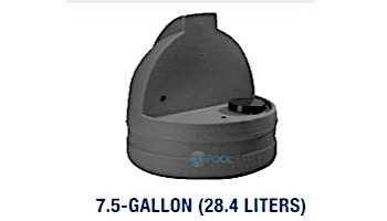 Stenner 7.5 Gallon STS Poly Tank UV Gray | STS7GC