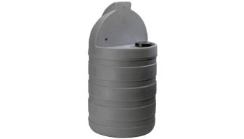 Stenner STS Poly Tank UV | Gray | 7.5 Gallons | STS7GC