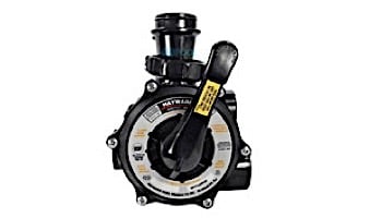 Praher Side Mount Multi-Port Control Valve for D.E. Filter | 1.5" FIP ABS Pre-Plumbed | SM1-HP2