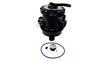 Hayward OEM Vari-Flo XL Top Mount Valve Kit | Clamp Style | 1.5" Threaded | SP0714T