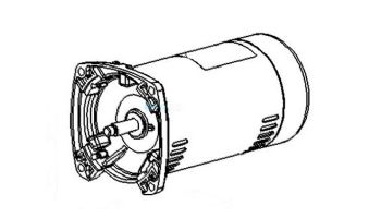 Hayward MaxFlo Threaded Shaft Motor | 2HP 2Speed 230V | SPX2715Z2M