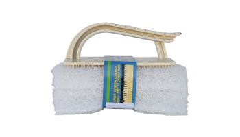 A&B Mr Scrubber Jr. Hand Held Scrubber | White Pad | Two Pack | 8500