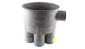 Pentair In-Floor formerly A&A Manufacturing 6 Port 2" Low Profile Valve Housing | 541763 | 230043 230043Z