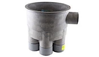 Pentair In-Floor formerly A&A Manufacturing 6 Port 2" Low Profile Valve Housing | 541763 | 230043 230043Z
