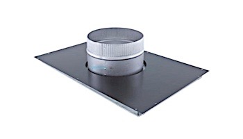 Hayward Negative Pressure Vertical Indoor Vent Adapter Kit for H350 Universal Heaters | 8" Diameter | UHXNEGVT13501 | UHXNEGVT13508