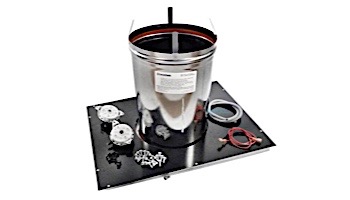 Hayward Positive Pressure Horizontal Indoor Vent Adapter Kit for H300 Universal Heaters | 8" Diameter | UHXPOSHZ13001