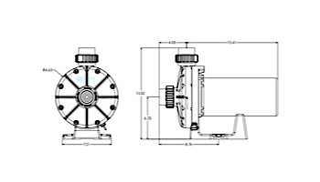 Hayward 3/4HP Booster Pump | for Inground Pressure Cleaners | 208-230/115V | W36060