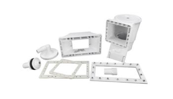 Hayward Dyna-Skim Wide Mouth Skimmer with Accessory Kit for Above Ground Pools | 1-1/2" FPT | SP1091WM
