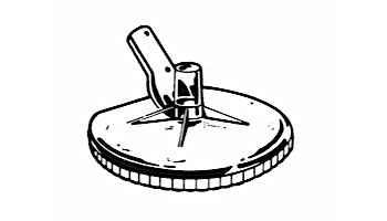 Hayward Power-Vac Deluxe Vacuum Head Circular 12" | SP1067