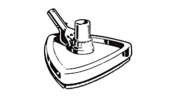 Hayward Super-Vac Deluxe Vacuum Head Triangle | SP1068DL