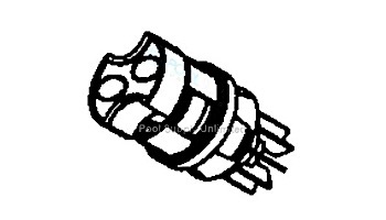 Hayward Pulse-Flo Nozzle Assy Rotate | SP1436PAKB