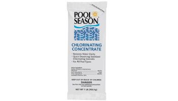 Pool Season Chlorinating Concentrate | 12 x 1 Lb. Individual Pouches | 47251290