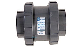 Hayward True Union Flanged Ball Check Valve | PVC | 4" | TC1400FE