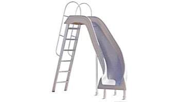 Inter-Fab City 2 Pool Slide | Right Curve | White | CITY2-CRW