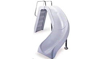 Inter-Fab Wild Ride Pool Slide | Right Curve | Blue | WRS-CRB-SS