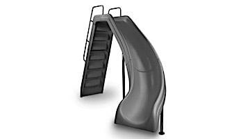 Inter-Fab Wild Ride Pool Slide | Right Curve | Blue | WRS-CRB-SS