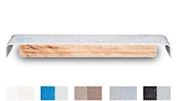 Inter-Fab Techni-Beam 2-Hole Diving Board 6' Gray with Gray Top Tread | TB6-9