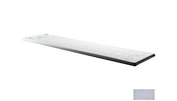 Inter-Fab Duro-Beam aquaBoard 2-Hole Diving Board 8' Gray with Gray Top Tread | DB8-9