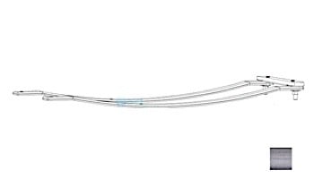 Inter-Fab Techni-Spring Jump Stand Spring Assembly & Mounting Hardware | 6' Hammertone Gray | TSS-6-6
