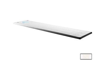 Inter-Fab Duro-Beam aquaBoard™ 2-Hole Diving Board 10' White with White Top Tread | DB10WW
