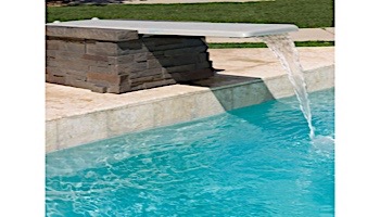 Inter-Fab Duro-Beam aquaBoard&trade; 2-Hole Diving Board 6' Blue with White Top Tread | DB6BW