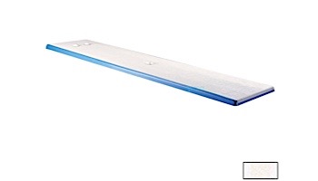 Inter-fab Duro-Spring 3-Hole Diving Board 6' White with White Top Tread | DS6WW