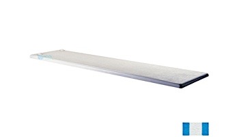 Inter-Fab Techni-Beam 2-Hole Diving Board 12' Blue with White Top Tread | TB12BW