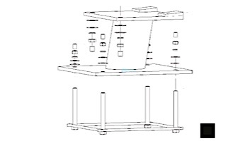 Inter-Fab Techni-Spring Steel Base Only with Jig | Black | TS-B-2