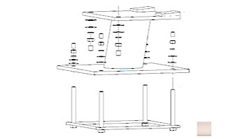 Inter-Fab Techni-Spring Steel Base Only with Jig | Earth | TS-B-3