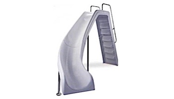 Inter-Fab Wild Ride Pool Slide | Left Curve | White | WRS-CL-SS