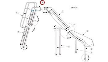 Interfab Wild Ride Step Upper Section | WRS-USTEP-W