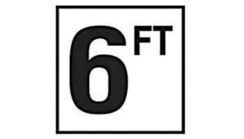 INLAYS 4DMAF6FT (4IN) D/M 6FT AB FP NON-SKID