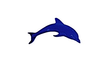 Artistry In Mosaics Mini Dolphin Mosaic | Dark Blue - 6" x 2" | DMIDBLRB