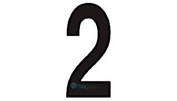 Depth Marker 5" Frost proof tile | 2 Non-Skid | DM52-1020