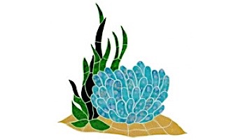 Artistry In Mosaics Ocean Reef Mosaic |  23"? x 60"? | OREMCOOL